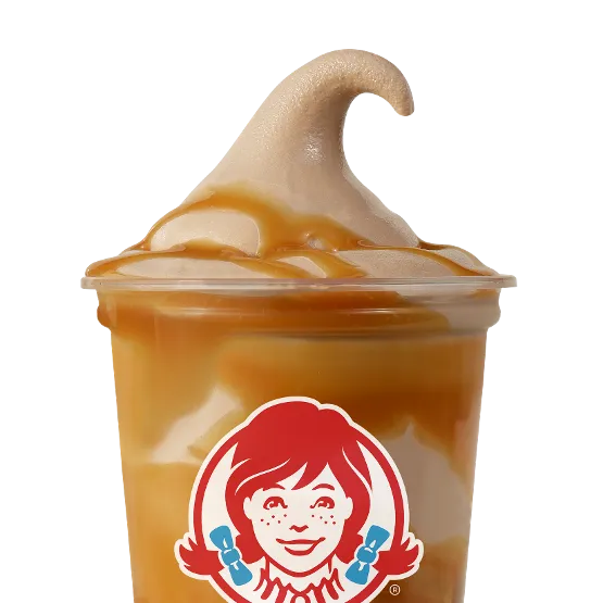 Caramel Chocolate Frosty Swirl