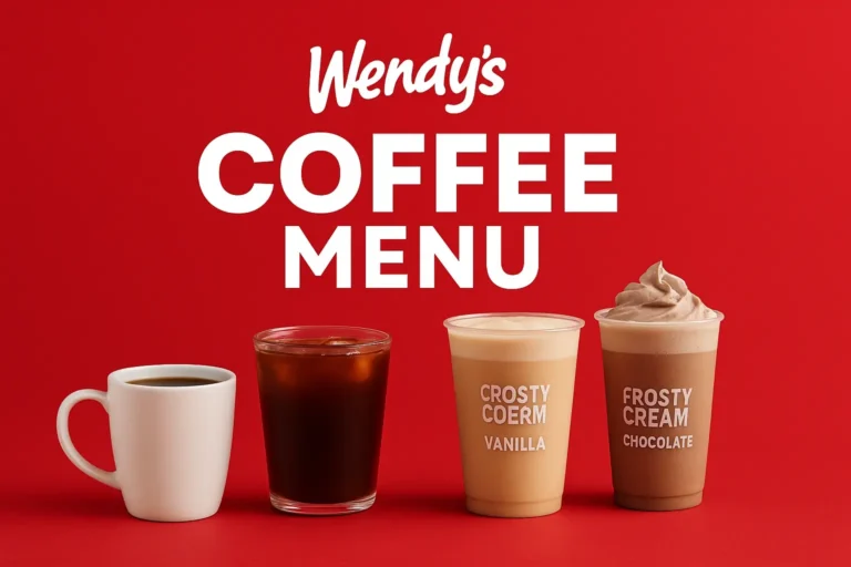 Wendy’s Coffee Menu