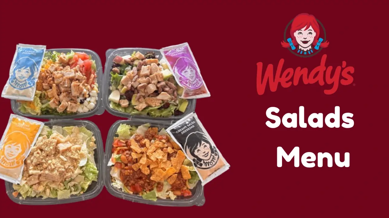 Wendy’s Salads Menu With Prices