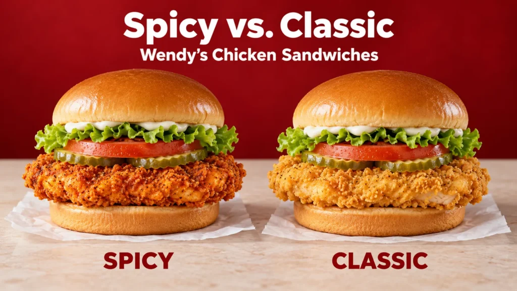 Spicy vs. Classic Chicken Sandwiches