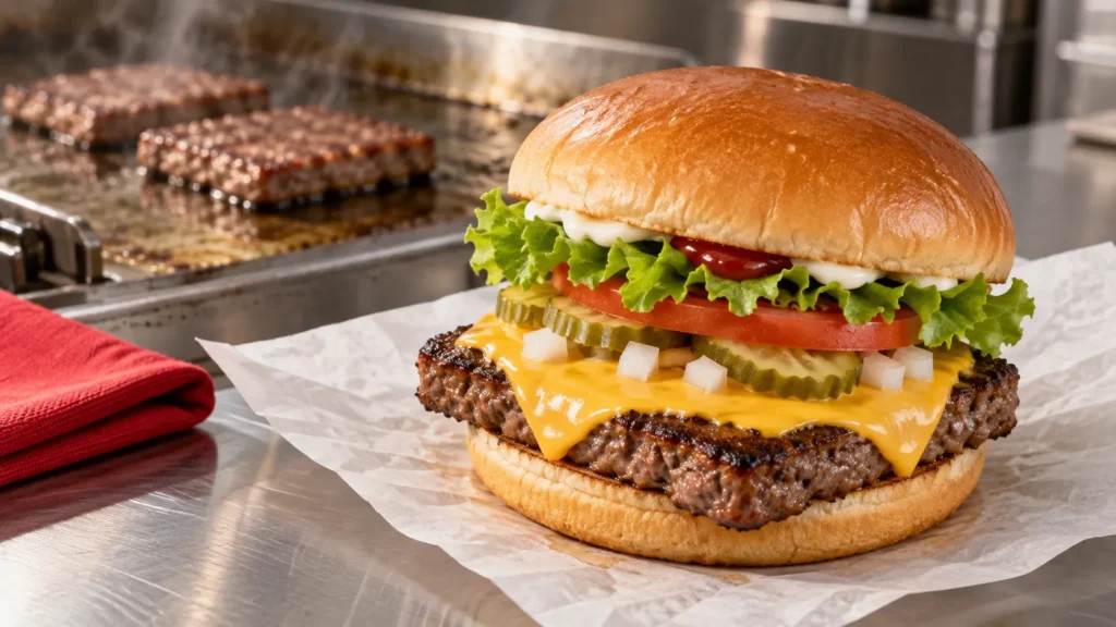 The square patty difference